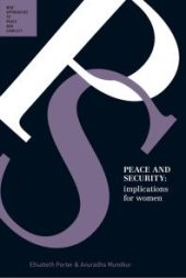 book Peace and Security : Implications for Women