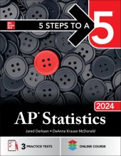 book 5 Steps to a 5: AP Statistics 2024