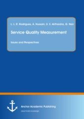 book Service Quality Measurement: Issues and Perspectives : Issues and Perspectives