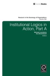 book Institutional Logics in Action