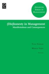 book (Dis)honesty in Management : Manifestations and Consequences