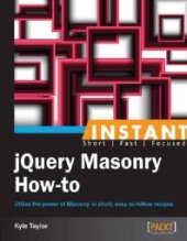 book Instant JQuery Masonry How-To