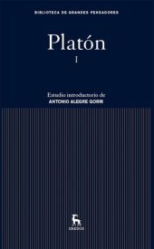 book Platón I: Apología de Sócrates, Critón, Eutifrón, Hipias Menor, Hipias Mayor, Ion, Lisis, Cármides, Laques y Protágoras