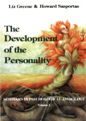 book The Development of Personality