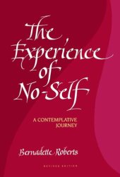 book The Experience of No-Self: A Contemplative Journey, Revised Edition