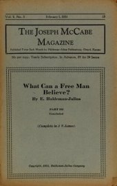 book What Can a Free Man Believe?