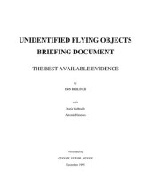 book Unidentified Flying Objects Briefing Document: The Best Available Evidence