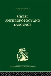 book Social Anthropology and Language