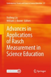 book Advances in Applications of Rasch Measurement in Science Education