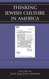 book Thinking Jewish Culture in America