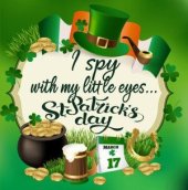 book I Spy With My Little Eyes...St. Patrick's Day: A Fun Alphabet Guessing Game for Kids Aged 2-5| An Interactive Picture Book for Toddlers, Preschoolers and Kindergarten