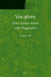 book Vocatives : How Syntax Meets with Pragmatics