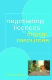 book Negotiating Licences for Digital Resources