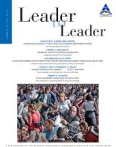 book Leader to Leader (LTL), Volume 70, Fall 2013