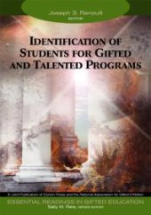 book Identification of Students for Gifted and Talented Programs