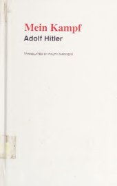 book Mein Kampf: My Struggle