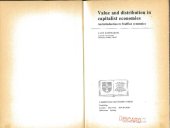 book Value and Distribution in Capitalist Economies: An Introduction to Sraffian Economics