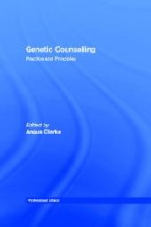 book Genetic Counselling : Practice and Principles