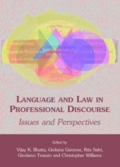 book Language and Law in Professional Discourse: Issues and Perspectives