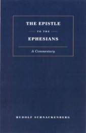 book Epistle to the Ephesians : A Commentary