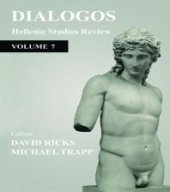 book Dialogos : Hellenic Studies Review