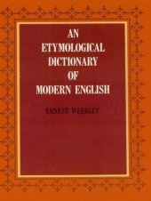 book An Etymological Dictionary of Modern English