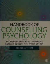 book Handbook of Counselling Psychology