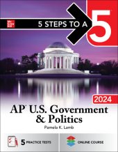 book 5 Steps to a 5: AP U.S. Government & Politics 2024