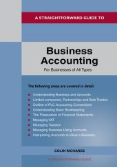 book A Straightforward Guide to Business Accounting for Businesses of All Types