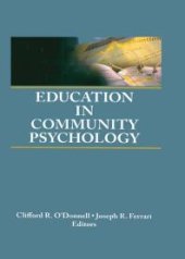 book Education in Community Psychology : Models for Graduate and Undergraduate Programs