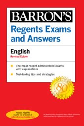 book Regents Exams and Answers: English Revised Edition