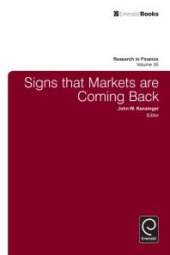 book Signs That Markets Are Coming Back