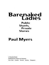 book Barenaked Ladies: Public Stunts, Private Stories
