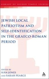 book Jewish Local Patriotism and Self-Identification in the Graeco-Roman Period