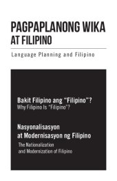 book Pagpaplanong Wika at Filipino