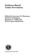 book Evidence-Based Crime Prevention