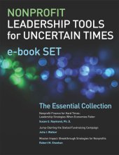 book Nonprofit Leadership Tools for Uncertain Times e-book Set: The Essential Collection