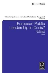 book European Public Leadership in Crisis?