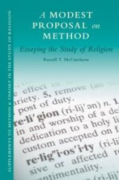 book A Modest Proposal on Method : Essaying the Study of Religion