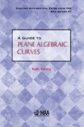 book A Guide to Plane Algebraic Curves