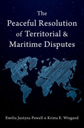 book The Peaceful Resolution of Territorial and Maritime Disputes