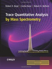 book Trace Quantitative Analysis by Mass Spectrometry
