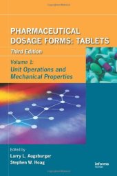 book Pharmaceutical Dosage Forms: Tablets: Unit Operations and Mechanical Properties