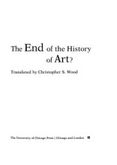 book The End of the History of Art?