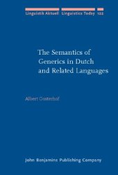 book The Semantics of Generics in Dutch and Related Languages 