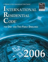 book International Residential Code for One- and Two-Family Dwellings 2006