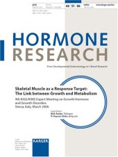 book Skeletal Muscle As a Response Target: The Link Between Growth and Metabolism 