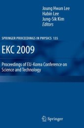 book EKC 2009 Proceedings of the EU-Korea Conference on Science and Technology