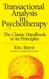 book TRANSACTIONAL ANALYSIS IN PSYCHOTHERAPY