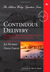 book Continuous Delivery: Reliable Software Releases through Build, Test, and Deployment Automation 